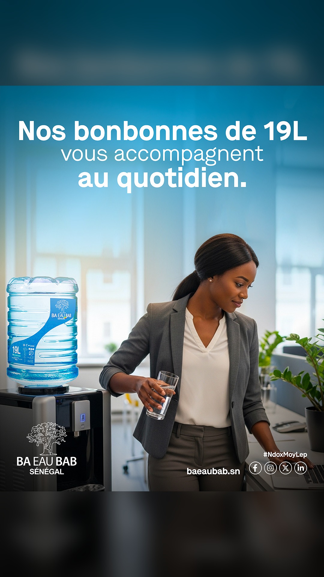 Bonbonne 19L BaEauBab au quotidien