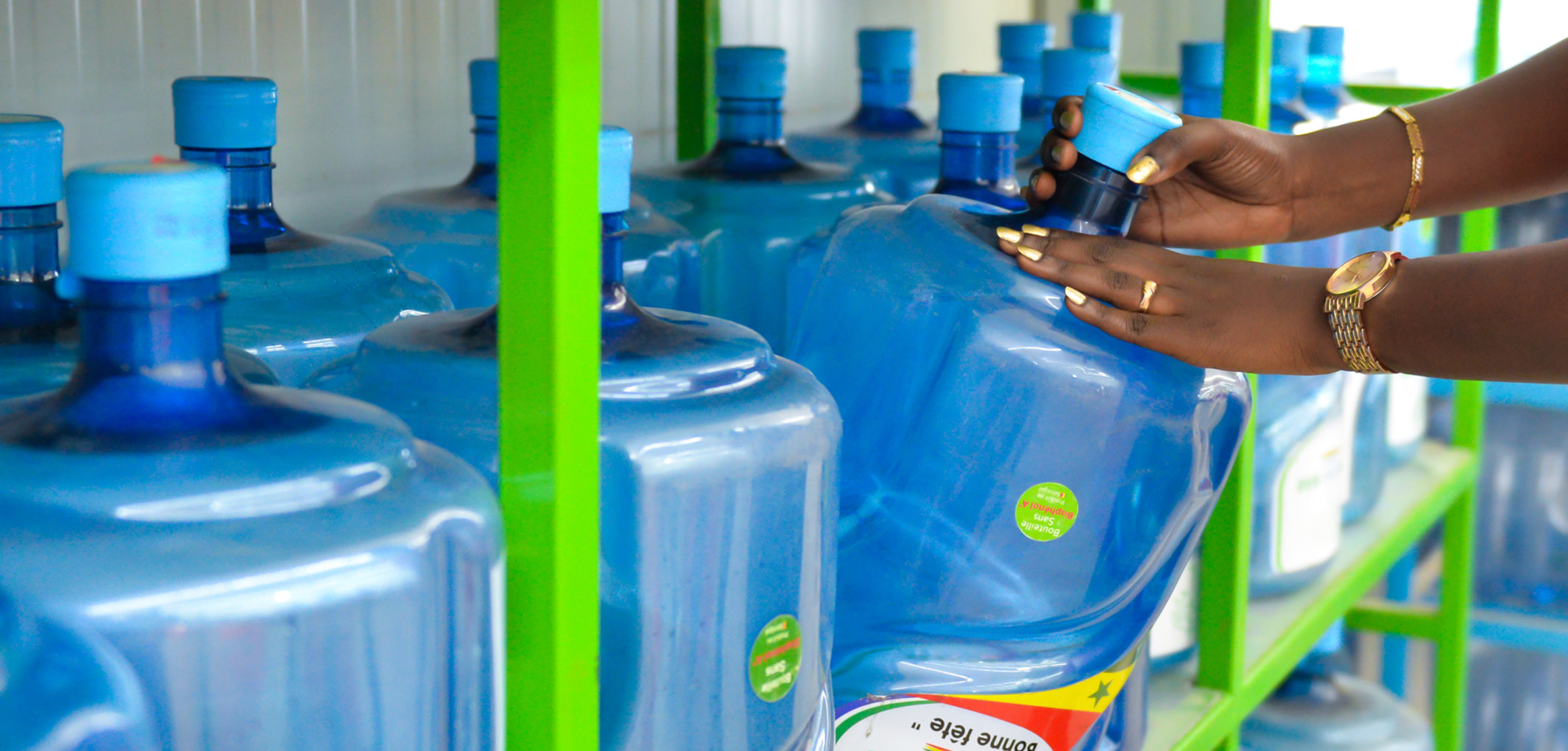 Bouteille BaEauBab 19L en situation
